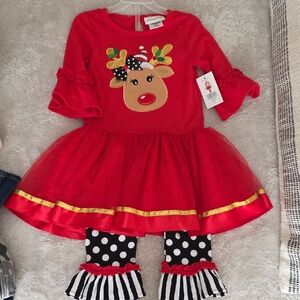 Emily Rose Bright Red Girls Top